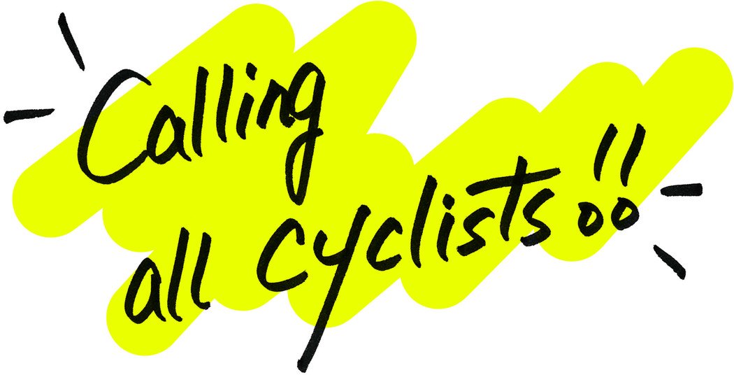 Calling all cyclists !!