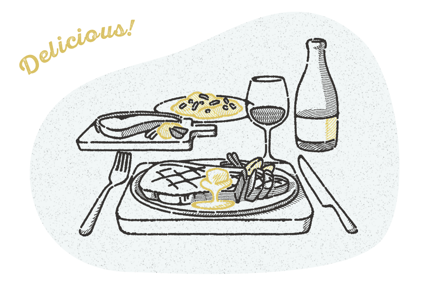 Nourishing meals with meat, fish, and eggs